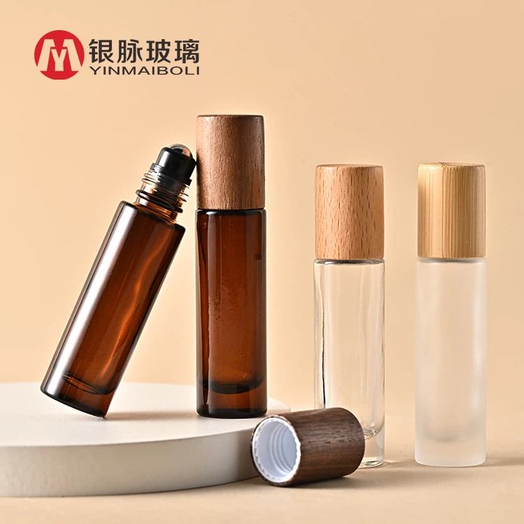 Glasrolle auf Flaschen